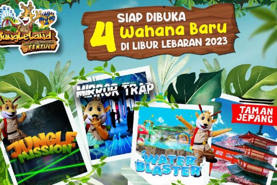 Jungleland Buka 4 Wahana Baru Saat Libur Lebaran - JPNN.COM