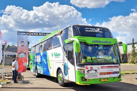 PMN Dukung Ganjar Berangkatkan 400 Mahasiswa dan Pemuda Mudik Gratis Naik Bus - JPNN.COM