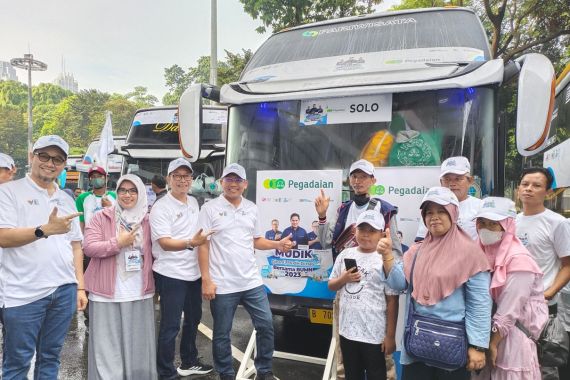 Pegadaian Berangkatkan Seribu Peserta Mudik Gratis - JPNN.COM