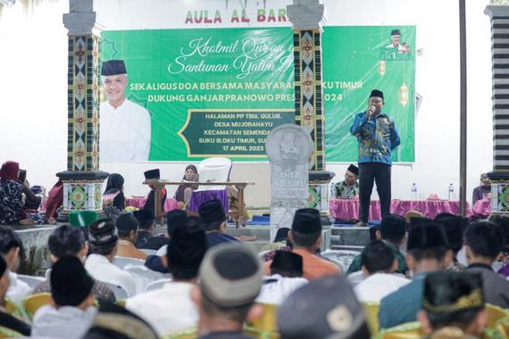 Sukarelawan Ganjar Ini Gelar Khatam Al-Qur'an dan Santuni Anak Yatim di Malam Lailatulqadar - JPNN.COM