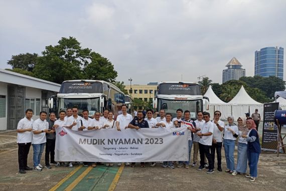 ExxonMobil Lubricants Memberangkatkan 200 Mekanik Mudik ke Kampung Halaman - JPNN.COM