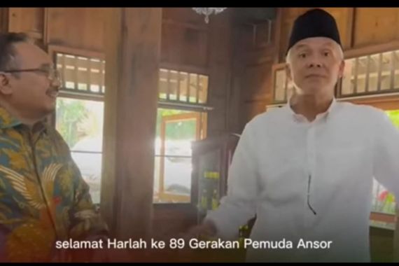 Ganjar Muncul di Video GP Ansor, Resmi Ada Dukungan di Pilpres 2024? - JPNN.COM