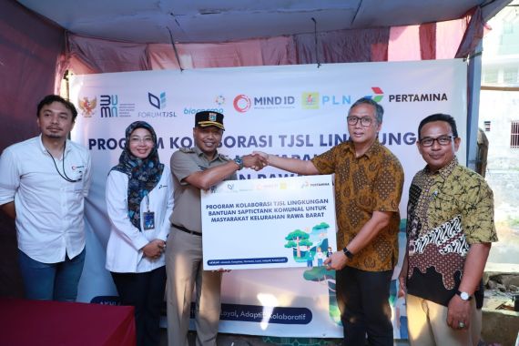 Pertamina Dukung Peningkatan Kualitas Sanitasi Komunal Warga Kelurahan Rawa Barat - JPNN.COM