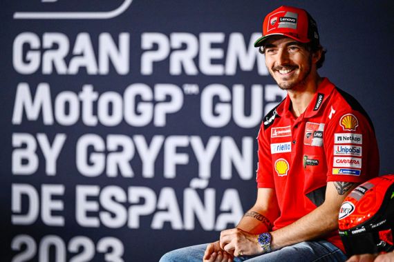 Pertama Kali, Francesco Bagnaia Terlibat dalam Penggarapan Film Elemental - JPNN.COM