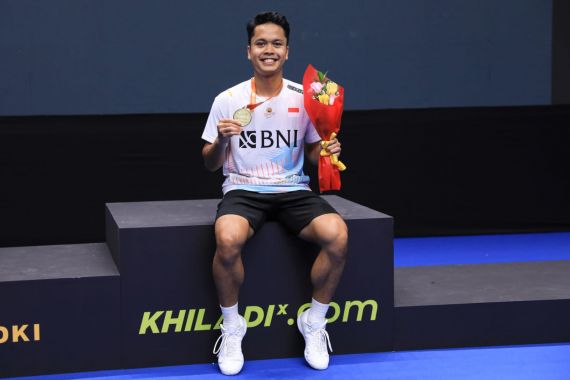 Mengikuti Jejak Seniornya, Anthony Sinisuka Ginting Berjaya di Level Asia - JPNN.COM