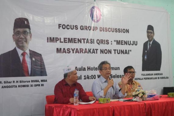 Sihar Sitorus Gelar Diskusi Publik Terkait Implementasi QRIS Bareng BI - JPNN.COM