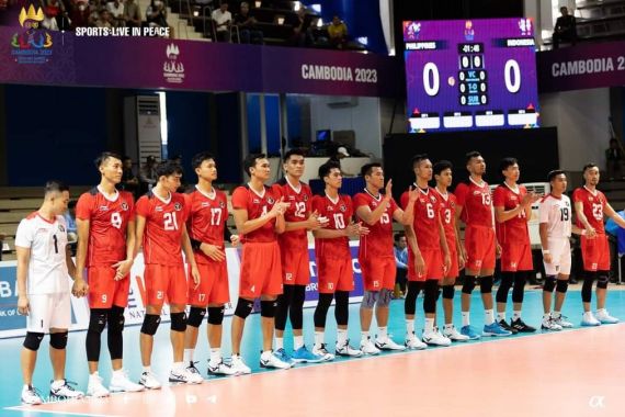 Link Streaming Voli SEA Games 2023: Rivan Nurmulki Cs Coba Raih Tiket Semifinal - JPNN.COM