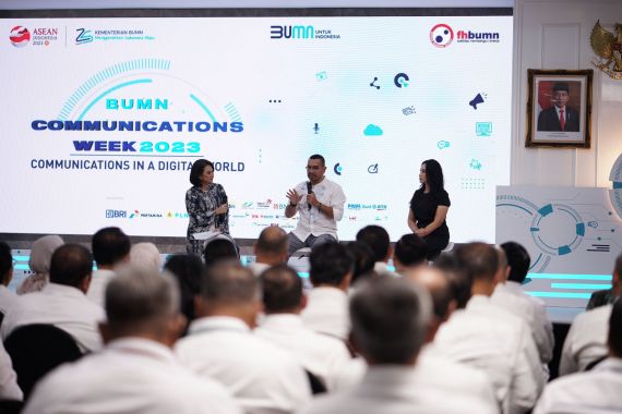 BUMN Communications Week 2023 Dorong Penggunaan Medsos untuk Pacu Reputasi Perusahaan - JPNN.COM