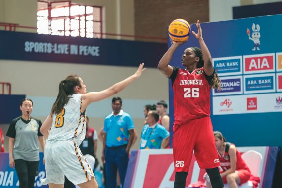 Raih 2 Kemenangan, Timnas Basket 3x3 Putri Indonesia Punya Modal Bagus Lawan Kamboja - JPNN.COM