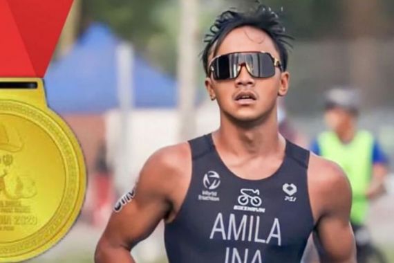 Rashif Amila Raih Medali Emas Pertama Indonesia di SEA Games 2023 - JPNN.COM