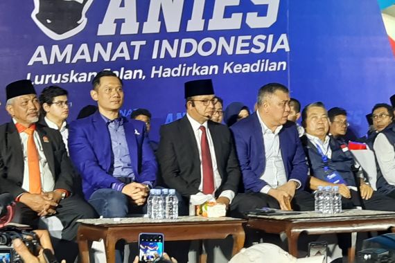 AHY Hingga Ahmad Syaikhu Hadiri Acara Relawan Anies, Dengarkan Pidato Politik - JPNN.COM