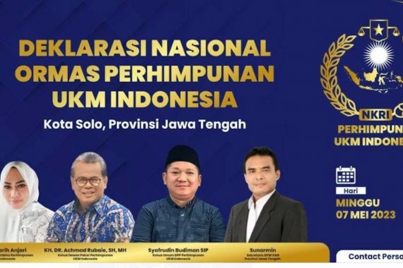 Gus Din: Ormas Perhimpunan UKM Indonesia Dideklarasikan Siang Ini - JPNN.COM