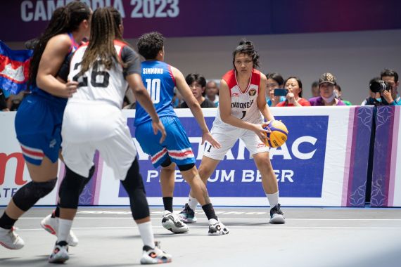 Revans Lawan Kamboja, Timnas Basket Putri 3x3 Indonesia Raih Perunggu SEA Games 2023 - JPNN.COM