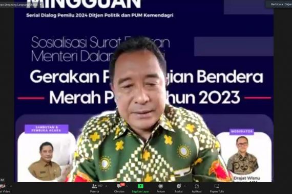 Gerakan Pembagian Bendera Merah Putih 2023, Simak Penjelasan Dirjen Polpum - JPNN.COM