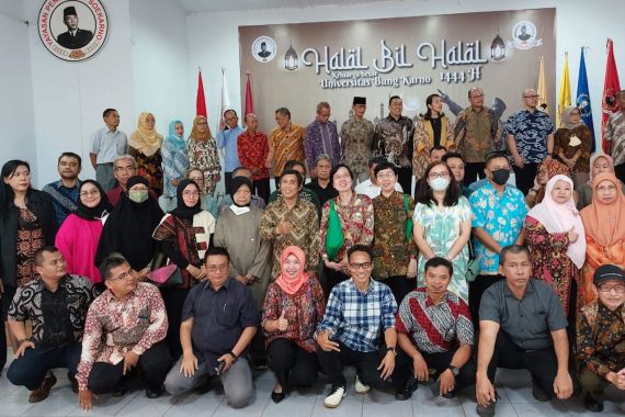 UBK Gelar Halalbihalal, Begini Harapan Rektor dan Ketua Yayasan - JPNN.COM