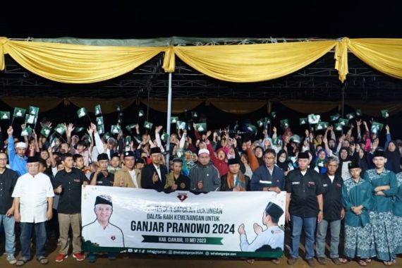 Sejuta Doa untuk Ganjar Pranowo Datang dari Cianjur - JPNN.COM