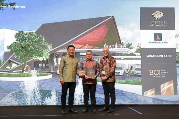 Paramount Land Dapat Penghargaan Top 10 Developers Awards - JPNN.COM