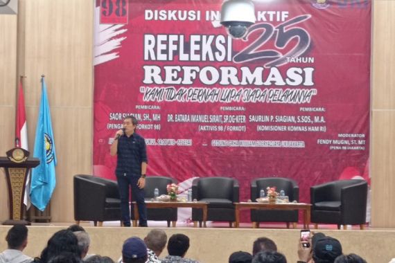 Diskusi 25 Tahun Reformasi PENA 98: Kami Tak Pernah Lupa Siapa Pelakunya - JPNN.COM