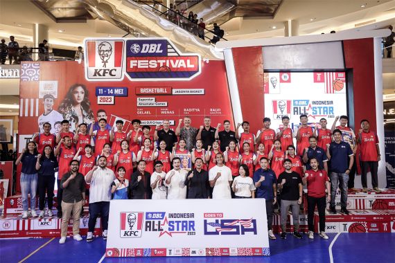 KFC DBL Festival 2023 Resmi Berakhir, 24 Putra dan Putri Terbaik Dikirim ke AS - JPNN.COM
