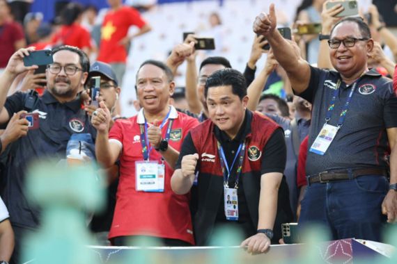 PSSI Bawa Sepak Bola Indonesia Berprestasi, PDIP Apresiasi Kerja Nyata Erick Thohir - JPNN.COM
