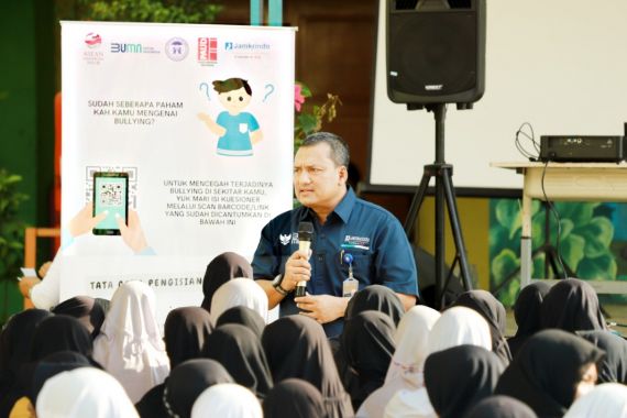 Jamkrindo Beri Edukasi Anti-Perundungan & Kekerasan Seksual Kepada Ribuan Pelajar SD - JPNN.COM