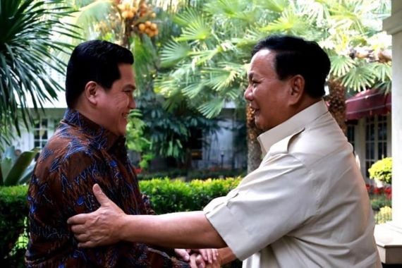 Sinyal Duet Prabowo-Erick Menguat, Punya Kekuatan Suara dari Generasi Muda - JPNN.COM