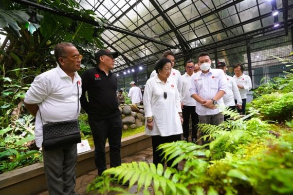Megawati Mohon Kebun Raya Terus Dilestarikan demi Negara - JPNN.COM