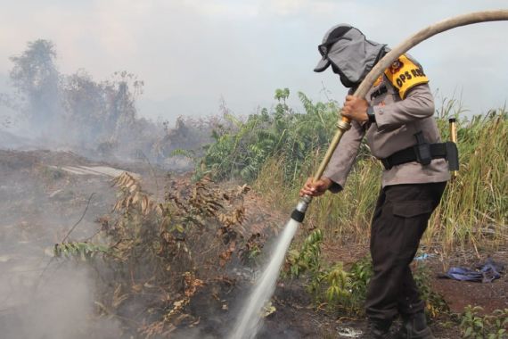 Tangani 4 Kasus, Begini Keseriusan Polres Bengkalis Hadapi Karhutla - JPNN.COM