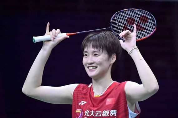 Chen Yu Fei Tersenyum Manis, China Juara Sudirman Cup 2023 - JPNN.COM