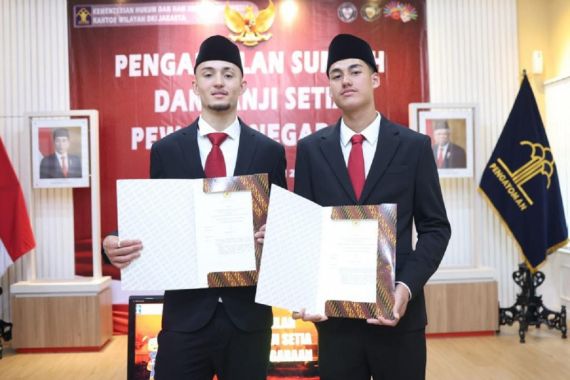 Ivar Jenner dan Rafael Struick Sah Jadi WNI, Tetapi Ada 1 Proses Lagi - JPNN.COM