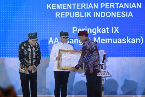 Selamat, Kementan Raih Penghargaan Predikat Kearsipan Sangat Memuaskan - JPNN.COM