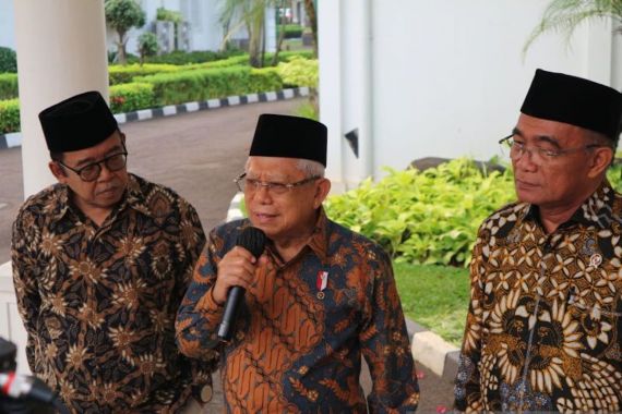 Ma’ruf Amin Tegaskan tak Maju Lagi di Pilpres 2024 - JPNN.COM