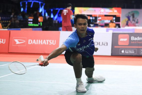 Christian Adinata Berteriak Seusai Laga 16 Besar Malaysia Masters 2023 - JPNN.COM
