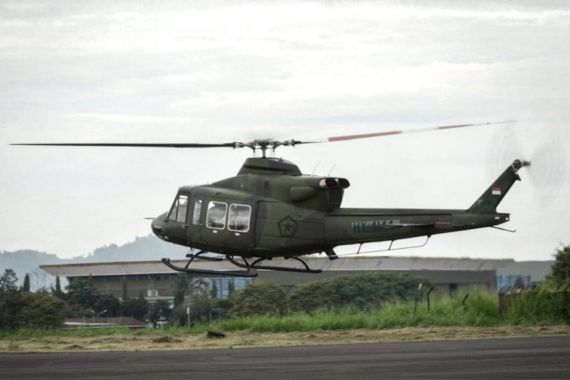 Helikopter TNI AD Jatuh saat Mendukung Latihan Yonif Braja Wijaya, Penyebabnya? - JPNN.COM