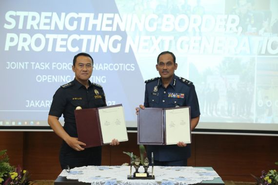 Operasi JTF on Narcotics 2023 Resmi Dibuka, Bea Cukai & Malaysian Customs Siap Bersinergi - JPNN.COM