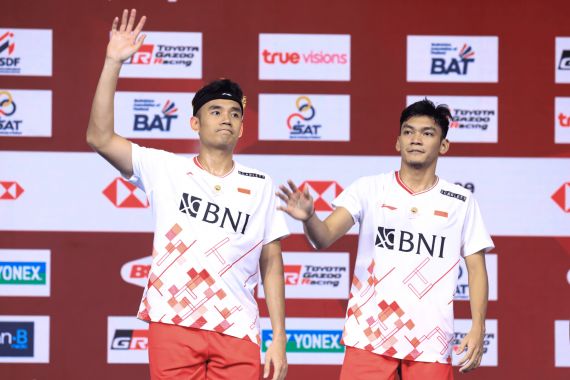 Gagal Juara Thailand Open 2023, Bagas/Fikri Tetap Membawa Pulang Hadiah - JPNN.COM