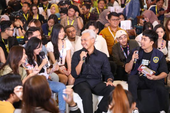 Generasi Z-Milenial Ngobrol Bareng Ganjar: Pemimpin Berjiwa Muda & Kekinian - JPNN.COM