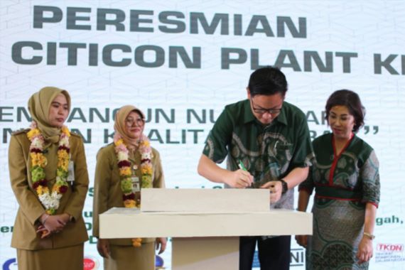 Citicon Indonesia Meresmikan Plant ke-5 di Semarang - JPNN.COM