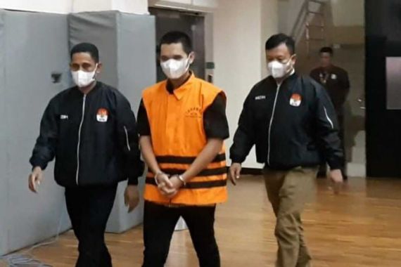 Dadan Tri Yudianto Dijebloskan ke Sel Tahanan oleh KPK, Lihat Ekspresinya - JPNN.COM