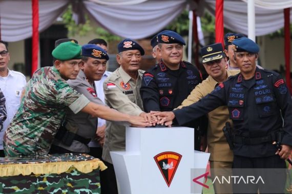 Korps Brimob I Polri Resmi Bermarkas di Binjai, Dipimpin Brigjen Firly Samosir - JPNN.COM