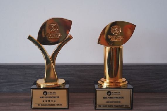 MMS Group Indonesia Raih Predikat Tertinggi di Ajang TOP CSR Awards 2023 - JPNN.COM