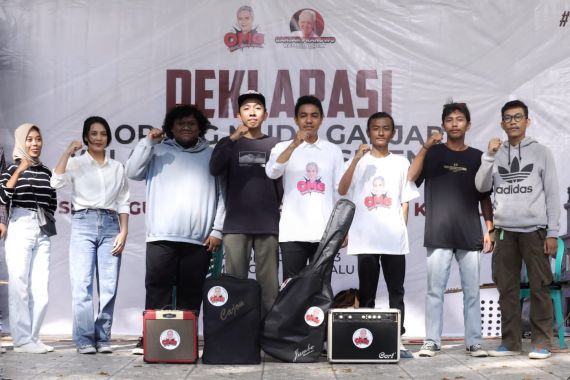 OMG Sulteng Peduli Seni Musik dan Siap Bergerilya Menangkan Ganjar Sebagai Presiden - JPNN.COM