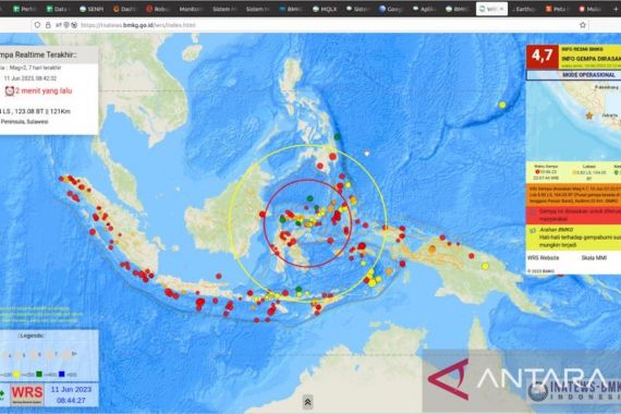 Gempa Mengguncang Teluk Tomini Gorontalo, Begini Kata BMKG - JPNN.COM