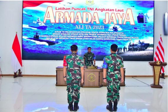TNI AL Gelar Armada Jaya Ke-41 untuk Uji Kesiapan Komponen SSAT dan Doktrin Operasi Gabungan - JPNN.COM