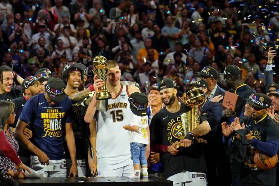 Denver Nuggets jadi Juara NBA 2023, Nikola Jokic MVP Finals - JPNN.COM