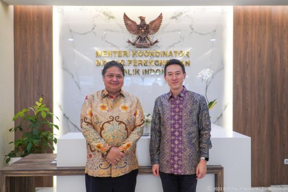 Bertemu CEO TikTok, Menko Airlangga Tegaskan Komitmen Pemerintah Dukung Kemajuan Ekonomi Kreatif - JPNN.COM