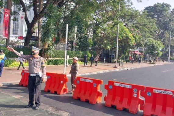 Ada Sidang Gugatan Sistem Pemilu di MK, Sejumlah Ruas Jalan Ditutup - JPNN.COM