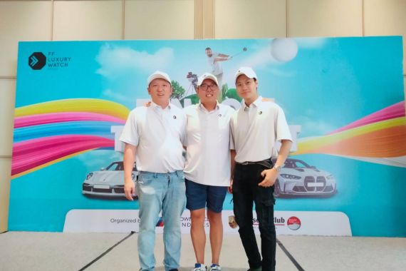 FF Luxury Watch Fun Golf Tournament 2023 Diikuti 80 Peserta - JPNN.COM