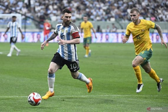 Tendangan Melengkung Messi Bikin Argentina Makin Percaya Diri - JPNN.COM