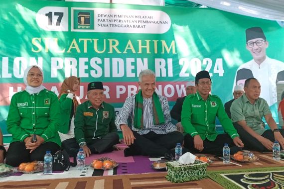 Serban Hijau untuk Ganjar Pranowo dan Optimisme Kader PPP NTB Hadapi Pilpres 2024 - JPNN.COM